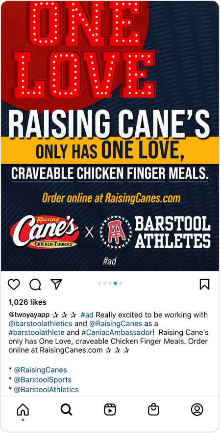 Canes IG Post 1